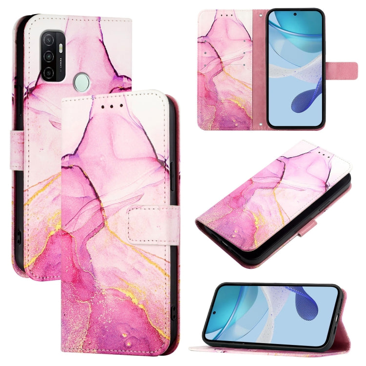 PT003 Marble Pattern Flip Leather Phone Case