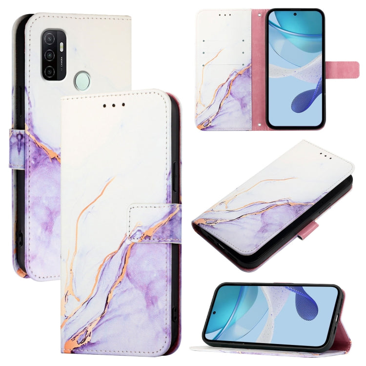 PT003 Marble Pattern Flip Leather Phone Case