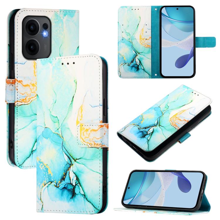 PT003 Marble Pattern Flip Leather Phone Case