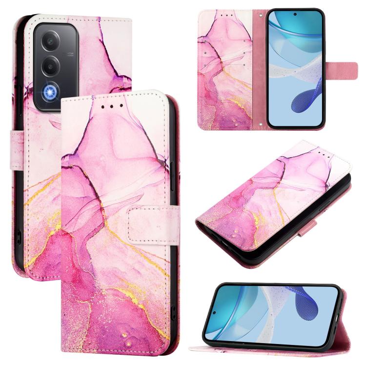 PT003 Marble Pattern Flip Leather Phone Case