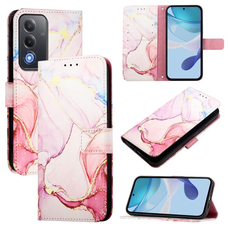 PT003 Marble Pattern Flip Leather Phone Case