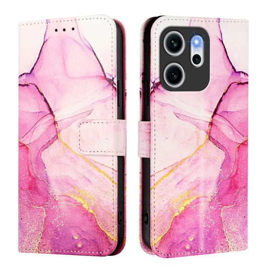 PT003 Marble Pattern Flip Leather Phone Case