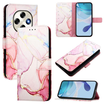 PT003 Marble Pattern Flip Leather Phone Case
