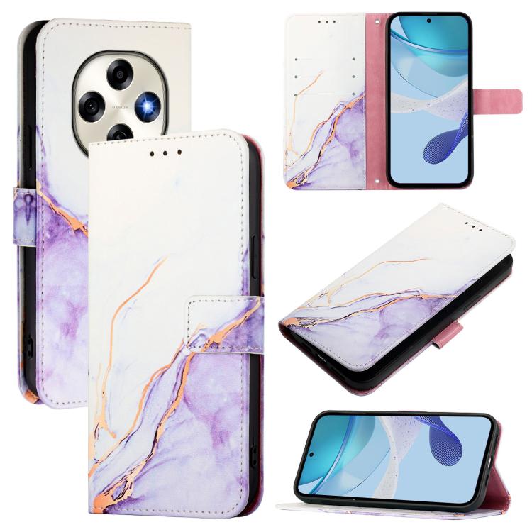 PT003 Marble Pattern Flip Leather Phone Case