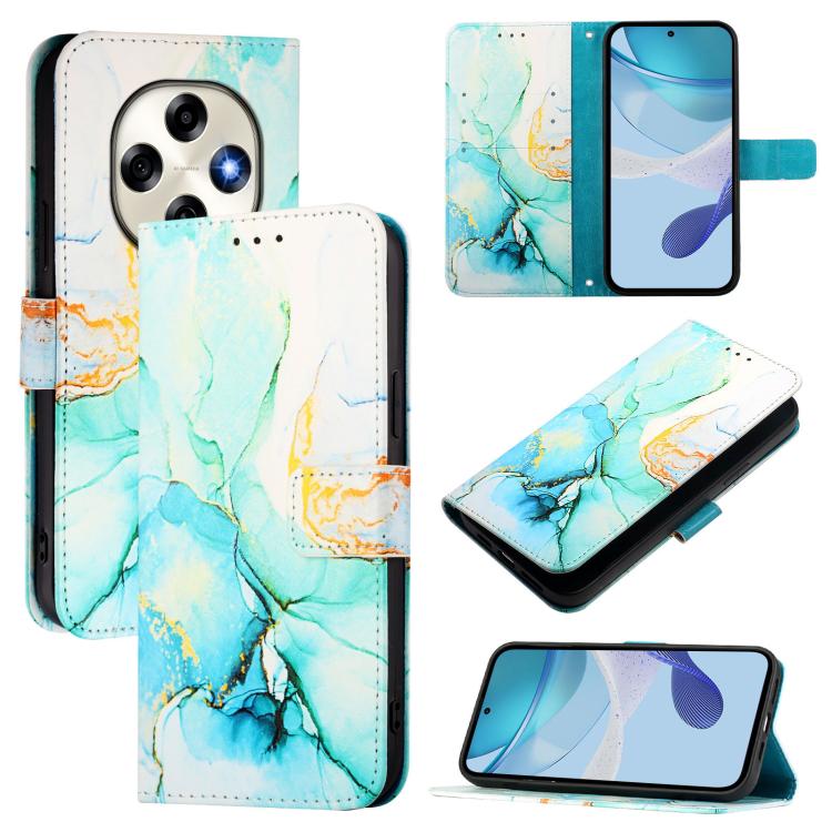 PT003 Marble Pattern Flip Leather Phone Case