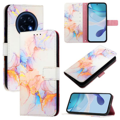 PT003 Marble Pattern Flip Leather Phone Case