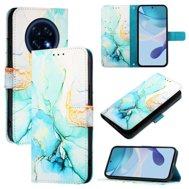 PT003 Marble Pattern Flip Leather Phone Case