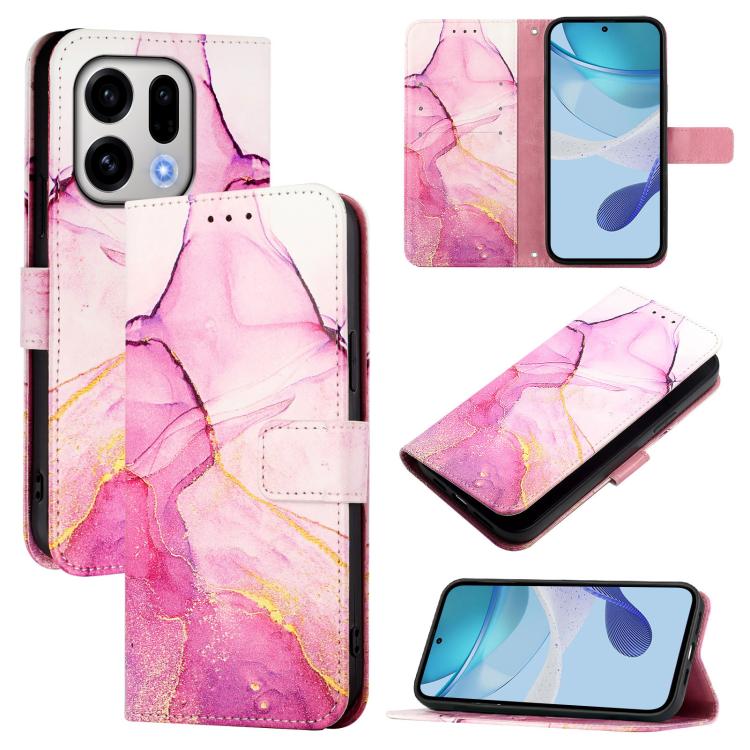 PT003 Marble Pattern Flip Leather Phone Case