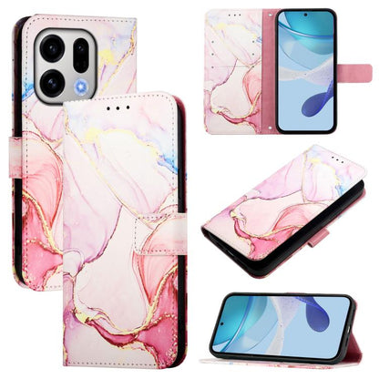 PT003 Marble Pattern Flip Leather Phone Case