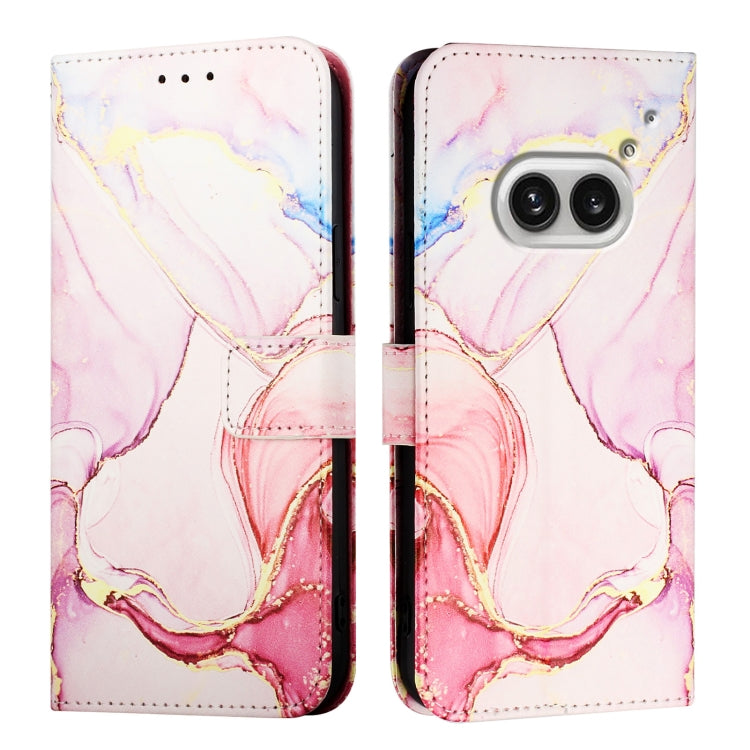 PT003 Marble Pattern Flip Leather Phone Case, For Nothing Phone 4a Pro, For Nothing Phone 4a, For Nothing CMF Phone 1, For Nothing Phone 2a