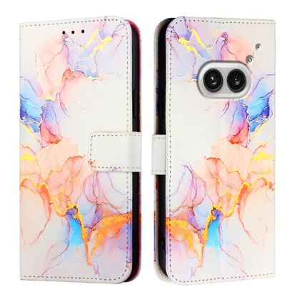 PT003 Marble Pattern Flip Leather Phone Case, For Nothing Phone 4a Pro, For Nothing Phone 4a, For Nothing CMF Phone 1, For Nothing Phone 2a