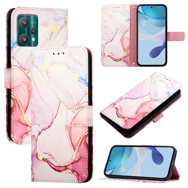 PT003 Marble Pattern Flip Leather Phone Case, For Realme 12 Pro / 12 Pro+ 5G Global, For Realme C67 4G Global, For Realme C67 5G India / Narzo 60x 5G Global, For Realme 11 4G Global, For Realme 11 5G Global / 11x 5G, For Realme GT5 5G 204W / GT5 5G    ...