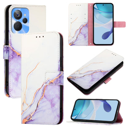 PT003 Marble Pattern Flip Leather Phone Case, For Realme 12 Pro / 12 Pro+ 5G Global, For Realme C67 4G Global, For Realme C67 5G India / Narzo 60x 5G Global, For Realme 11 4G Global, For Realme 11 5G Global / 11x 5G, For Realme GT5 5G 204W / GT5 5G    ...