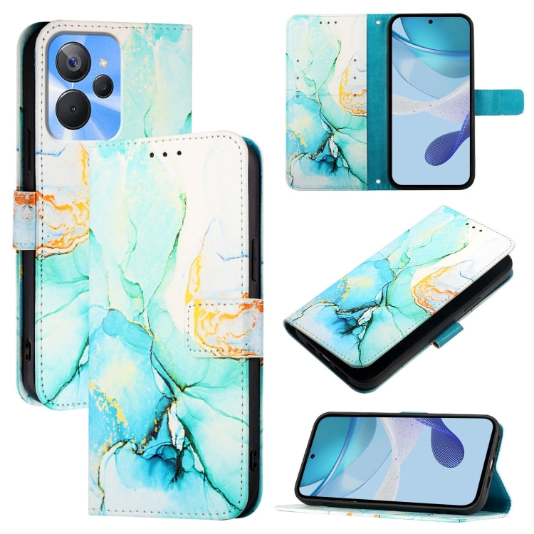 PT003 Marble Pattern Flip Leather Phone Case, For Realme 12 Pro / 12 Pro+ 5G Global, For Realme C67 4G Global, For Realme C67 5G India / Narzo 60x 5G Global, For Realme 11 4G Global, For Realme 11 5G Global / 11x 5G, For Realme GT5 5G 204W / GT5 5G    ...
