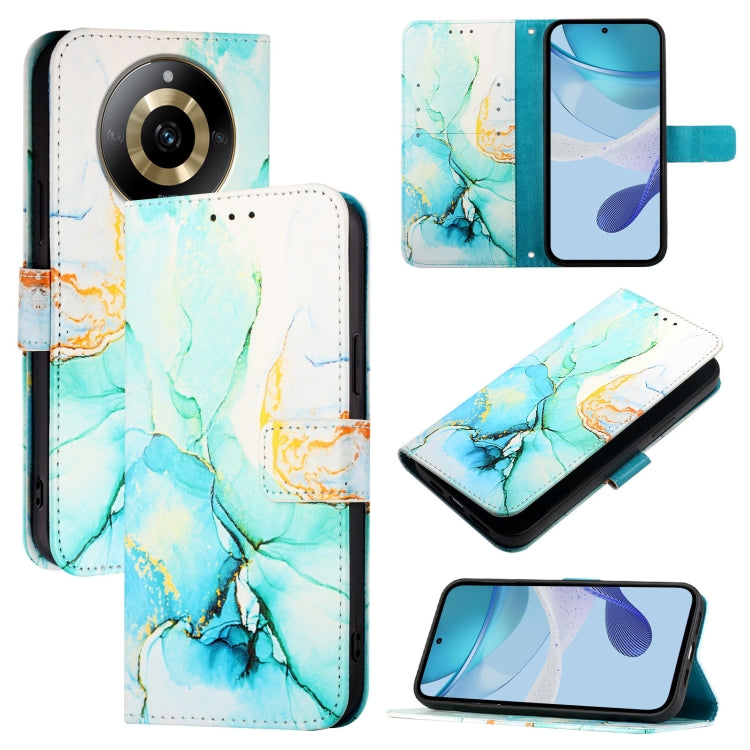 PT003 Marble Pattern Flip Leather Phone Case, For Realme 12 Pro / 12 Pro+ 5G Global, For Realme C67 4G Global, For Realme C67 5G India / Narzo 60x 5G Global, For Realme 11 4G Global, For Realme 11 5G Global / 11x 5G, For Realme GT5 5G 204W / GT5 5G    ...