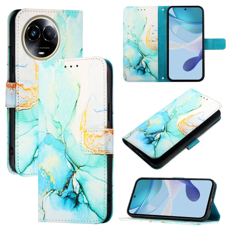 PT003 Marble Pattern Flip Leather Phone Case, For Realme 12 Pro / 12 Pro+ 5G Global, For Realme C67 4G Global, For Realme C67 5G India / Narzo 60x 5G Global, For Realme 11 4G Global, For Realme 11 5G Global / 11x 5G, For Realme GT5 5G 204W / GT5 5G    ...