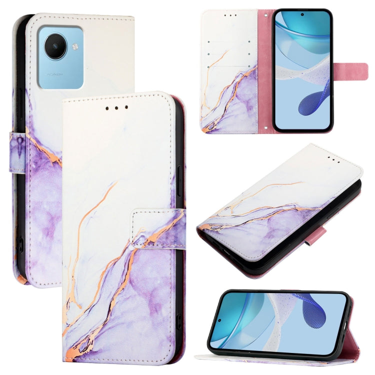 PT003 Marble Pattern Flip Leather Phone Case, For Realme 12 Pro / 12 Pro+ 5G Global, For Realme C67 4G Global, For Realme C67 5G India / Narzo 60x 5G Global, For Realme 11 4G Global, For Realme 11 5G Global / 11x 5G, For Realme GT5 5G 204W / GT5 5G    ...