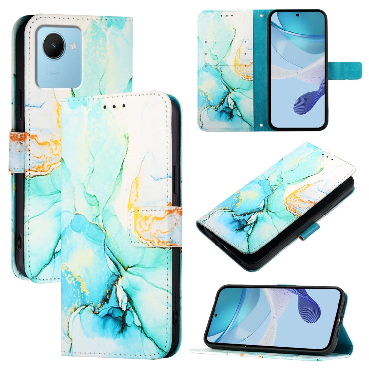 PT003 Marble Pattern Flip Leather Phone Case, For Realme 12 Pro / 12 Pro+ 5G Global, For Realme C67 4G Global, For Realme C67 5G India / Narzo 60x 5G Global, For Realme 11 4G Global, For Realme 11 5G Global / 11x 5G, For Realme GT5 5G 204W / GT5 5G    ...