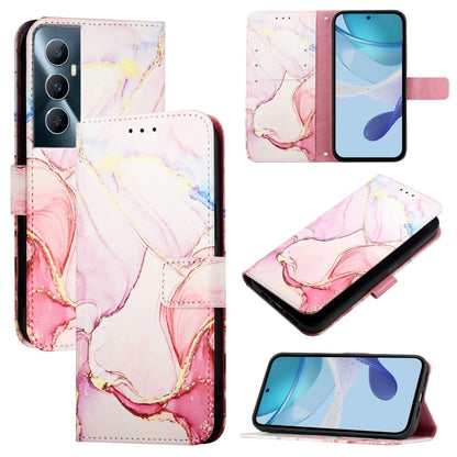 PT003 Marble Pattern Flip Leather Phone Case, For Realme 12 Pro / 12 Pro+ 5G Global, For Realme C67 4G Global, For Realme C67 5G India / Narzo 60x 5G Global, For Realme 11 4G Global, For Realme 11 5G Global / 11x 5G, For Realme GT5 5G 204W / GT5 5G    ...