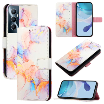 PT003 Marble Pattern Flip Leather Phone Case, For Realme 12 Pro / 12 Pro+ 5G Global, For Realme C67 4G Global, For Realme C67 5G India / Narzo 60x 5G Global, For Realme 11 4G Global, For Realme 11 5G Global / 11x 5G, For Realme GT5 5G 204W / GT5 5G    ...