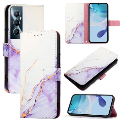 PT003 Marble Pattern Flip Leather Phone Case, For Realme 12 Pro / 12 Pro+ 5G Global, For Realme C67 4G Global, For Realme C67 5G India / Narzo 60x 5G Global, For Realme 11 4G Global, For Realme 11 5G Global / 11x 5G, For Realme GT5 5G 204W / GT5 5G    ...