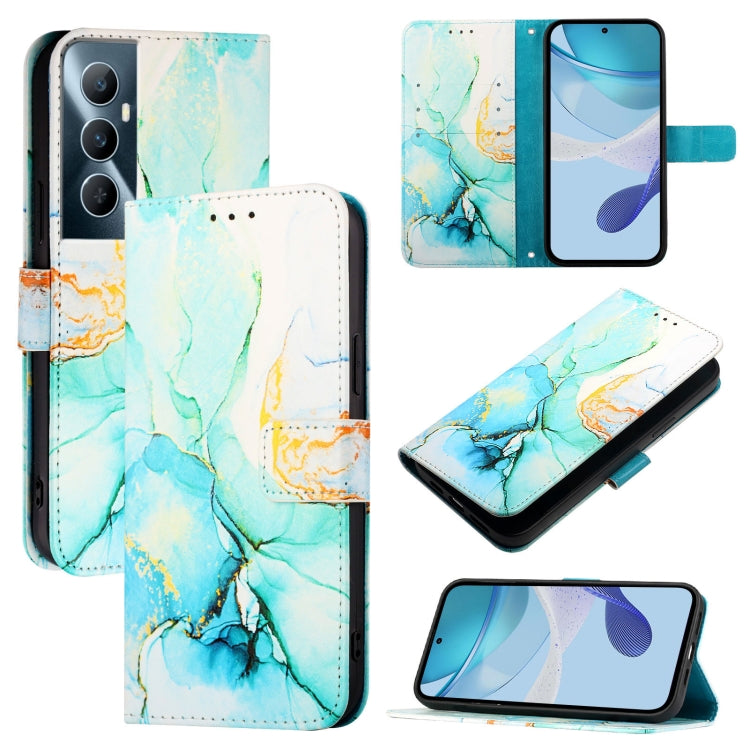 PT003 Marble Pattern Flip Leather Phone Case, For Realme 12 Pro / 12 Pro+ 5G Global, For Realme C67 4G Global, For Realme C67 5G India / Narzo 60x 5G Global, For Realme 11 4G Global, For Realme 11 5G Global / 11x 5G, For Realme GT5 5G 204W / GT5 5G    ...