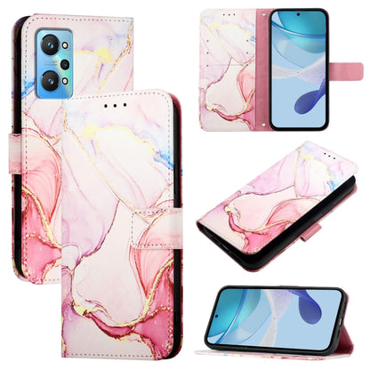 PT003 Marble Pattern Flip Leather Phone Case, For Realme 12 Pro / 12 Pro+ 5G Global, For Realme C67 4G Global, For Realme C67 5G India / Narzo 60x 5G Global, For Realme 11 4G Global, For Realme 11 5G Global / 11x 5G, For Realme GT5 5G 204W / GT5 5G    ...