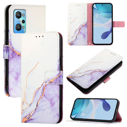 PT003 Marble Pattern Flip Leather Phone Case, For Realme 12 Pro / 12 Pro+ 5G Global, For Realme C67 4G Global, For Realme C67 5G India / Narzo 60x 5G Global, For Realme 11 4G Global, For Realme 11 5G Global / 11x 5G, For Realme GT5 5G 204W / GT5 5G    ...