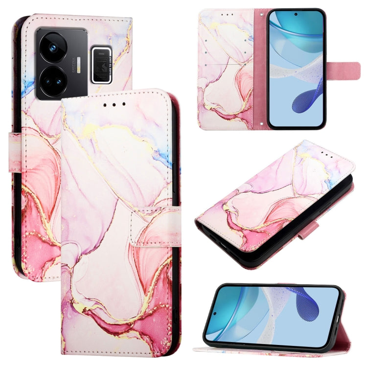 PT003 Marble Pattern Flip Leather Phone Case, For Realme 12 Pro / 12 Pro+ 5G Global, For Realme C67 4G Global, For Realme C67 5G India / Narzo 60x 5G Global, For Realme 11 4G Global, For Realme 11 5G Global / 11x 5G, For Realme GT5 5G 204W / GT5 5G    ...