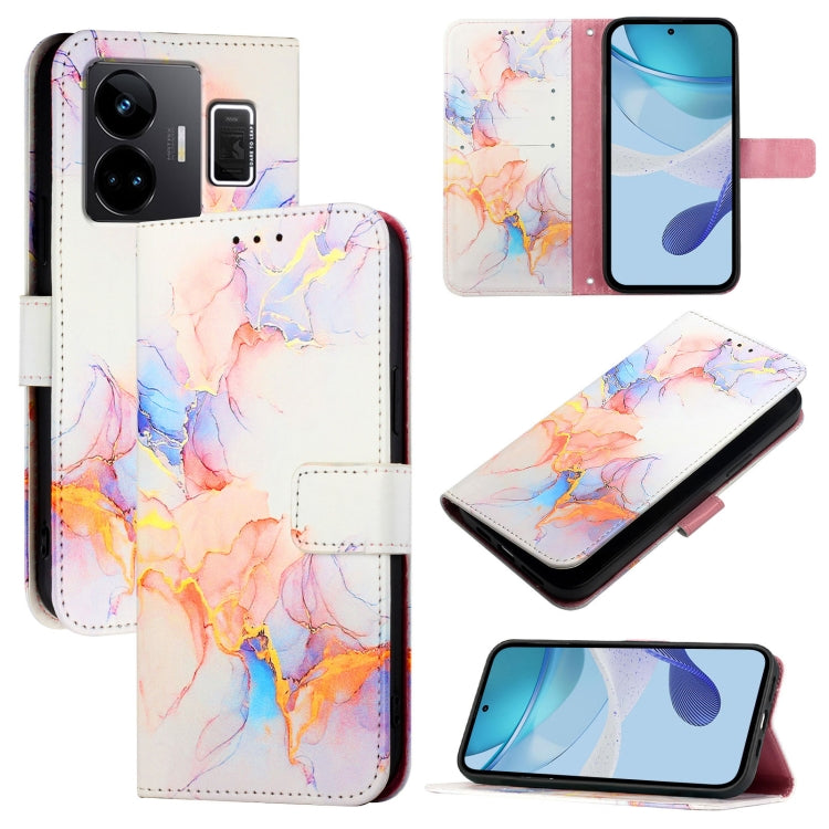 PT003 Marble Pattern Flip Leather Phone Case, For Realme 12 Pro / 12 Pro+ 5G Global, For Realme C67 4G Global, For Realme C67 5G India / Narzo 60x 5G Global, For Realme 11 4G Global, For Realme 11 5G Global / 11x 5G, For Realme GT5 5G 204W / GT5 5G    ...