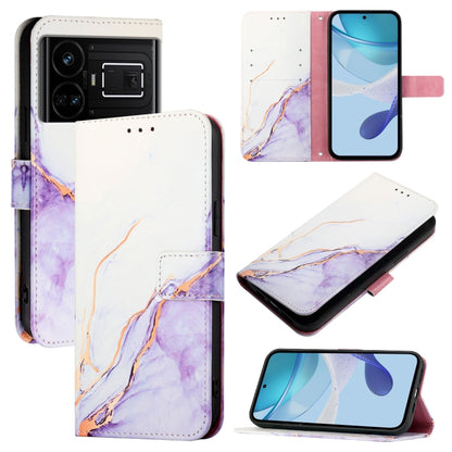 PT003 Marble Pattern Flip Leather Phone Case, For Realme 12 Pro / 12 Pro+ 5G Global, For Realme C67 4G Global, For Realme C67 5G India / Narzo 60x 5G Global, For Realme 11 4G Global, For Realme 11 5G Global / 11x 5G, For Realme GT5 5G 204W / GT5 5G    ...
