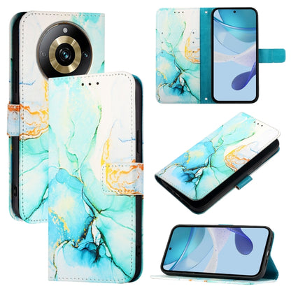 PT003 Marble Pattern Flip Leather Phone Case, For Realme 12 Pro / 12 Pro+ 5G Global, For Realme C67 4G Global, For Realme C67 5G India / Narzo 60x 5G Global, For Realme 11 4G Global, For Realme 11 5G Global / 11x 5G, For Realme GT5 5G 204W / GT5 5G    ...