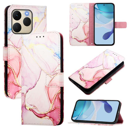 PT003 Marble Pattern Flip Leather Phone Case, For Realme 16 Pro+ 5G, For Realme 16 Pro 5G, For Realme C71 4G India / Note 70 4G, For Realme C85 5G / 15x 5G India, For Realme P4 Pro 5G, For Realme P4, For Realme 15T 5G Global                            ...