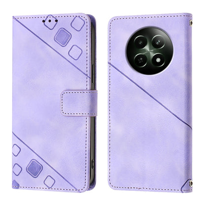 Skin-feel Embossed Leather Phone Case, For Realme 14 5G Global / P3 5G India, For Realme 14 Pro+ 5G, For Realme 14 Pro 5G, For Realme GT 7 Pro 5G, For Realme 13 Pro 5G / 13 Pro+ 5G, For Realme GT 6 5G Global, For Realme GT 6T 5G Global                 ...