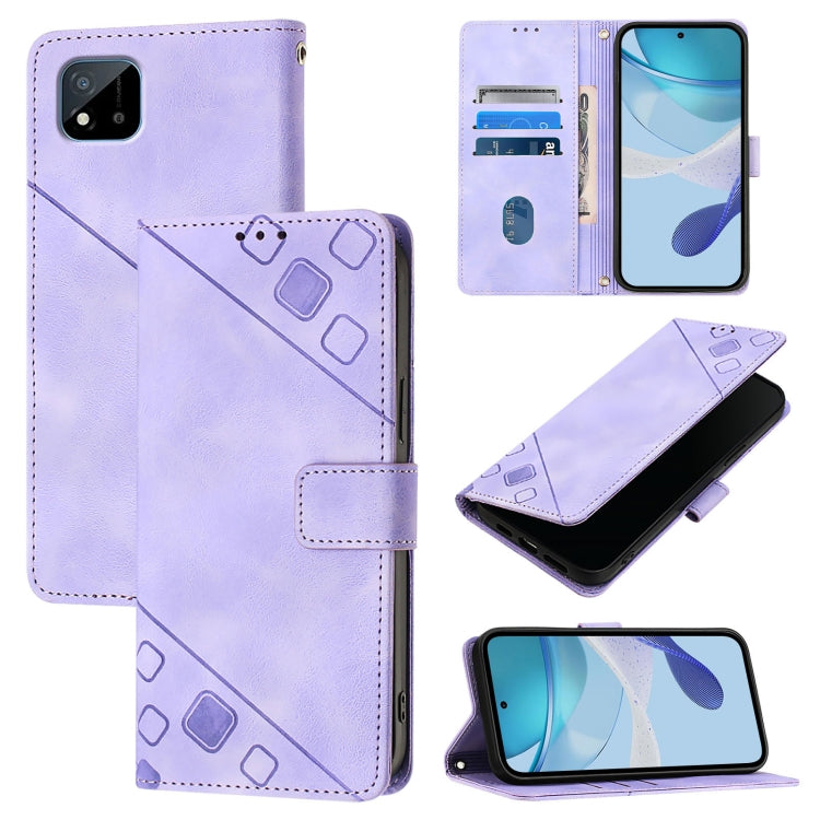 Skin-feel Embossed Leather Phone Case, For Realme 11 4G Global, For Realme GT5 240W / Realme GT5, For Realme Narzo 60 Pro Global, For Realme C65 4G Global, For Realme GT Neo 3T, For Realme Narzo 50 5G / Realme V23, For Realme 8 5G / Realme 9 5G India  ...