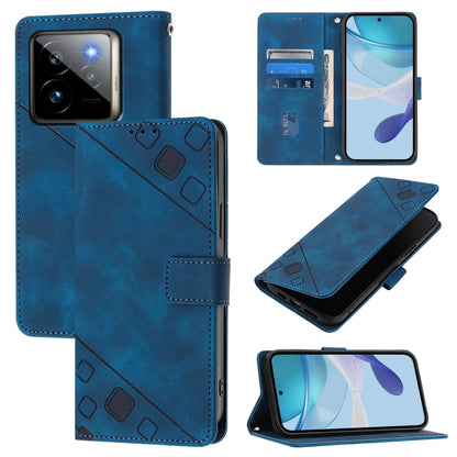 Skin-feel Embossed Leather Phone Case, For Realme 14 5G Global / P3 5G India, For Realme 14 Pro+ 5G, For Realme 14 Pro 5G, For Realme GT 7 Pro 5G, For Realme 13 Pro 5G / 13 Pro+ 5G, For Realme GT 6 5G Global, For Realme GT 6T 5G Global                 ...