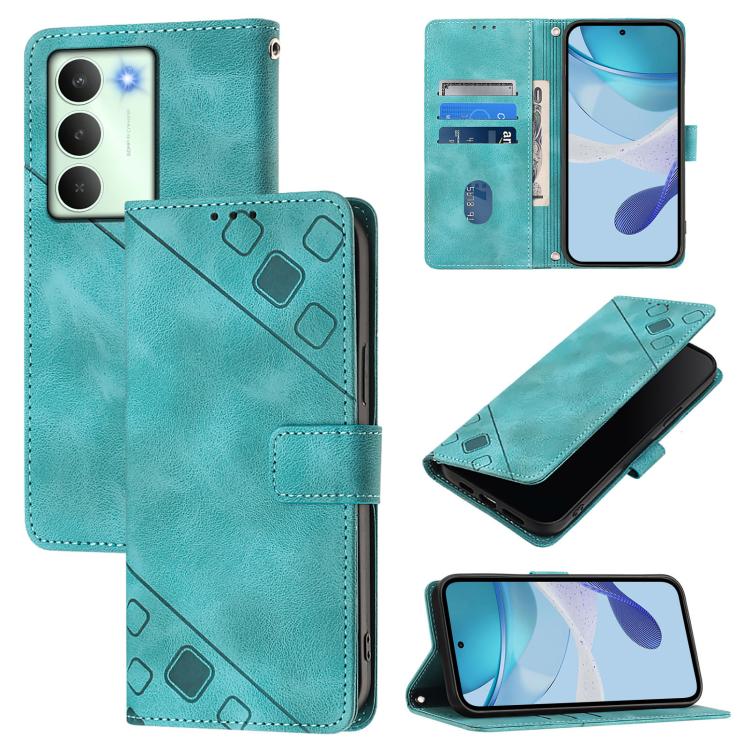 Skin-feel Embossed Leather Phone Case, For Realme 16T 5G Global, For Realme C100 5G / C85 5G Global, For Realme 16 Pro+ 5G Global, For Realme 16 Pro 5G Global, For Realme P4x 5G / OnePlus Nord CE6 Lite, For Realme Note 70 4G / 70T 4G                   ...