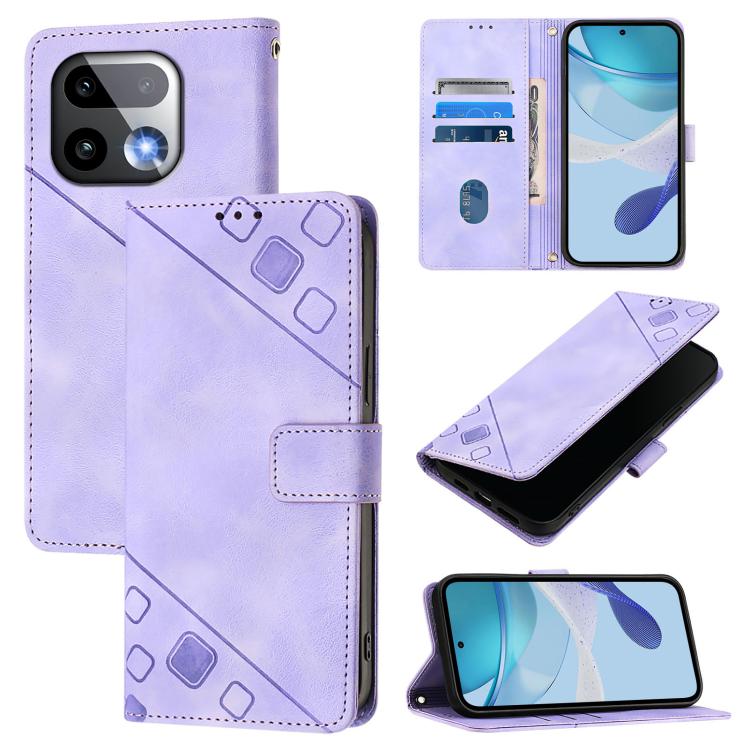 Skin-feel Embossed Leather Phone Case, For Realme 16T 5G Global, For Realme C100 5G / C85 5G Global, For Realme 16 Pro+ 5G Global, For Realme 16 Pro 5G Global, For Realme P4x 5G / OnePlus Nord CE6 Lite, For Realme Note 70 4G / 70T 4G                   ...