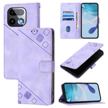 Skin-feel Embossed Leather Phone Case, For Realme 16T 5G Global, For Realme C100 5G / C85 5G Global, For Realme 16 Pro+ 5G Global, For Realme 16 Pro 5G Global, For Realme P4x 5G / OnePlus Nord CE6 Lite, For Realme Note 70 4G / 70T 4G                   ...