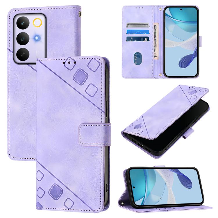 Skin-feel Embossed Leather Phone Case, For Realme 16T 5G Global, For Realme C100 5G / C85 5G Global, For Realme 16 Pro+ 5G Global, For Realme 16 Pro 5G Global, For Realme P4x 5G / OnePlus Nord CE6 Lite, For Realme Note 70 4G / 70T 4G                   ...