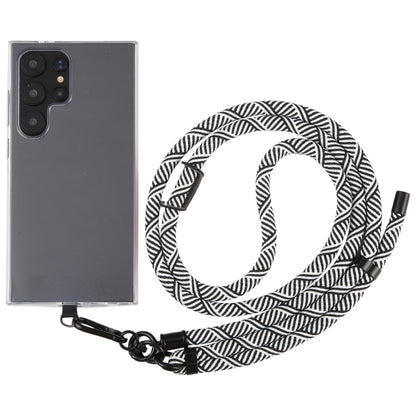 8mm Twill Texture Adjustable Phone Anti-lost Neck Chain Nylon Crossbody Lanyard, Adjustable Length: about 75-135cm