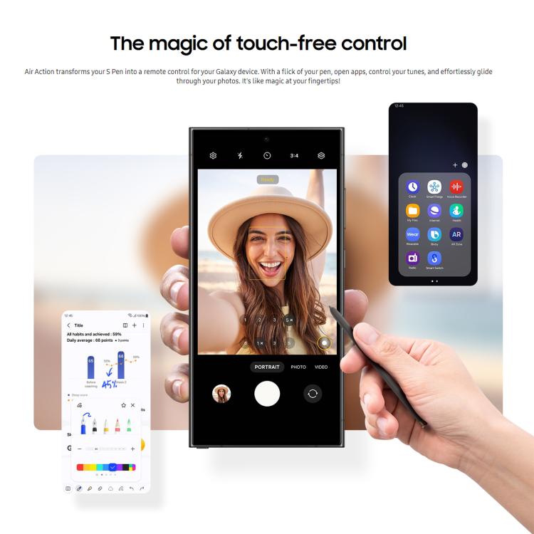 For Samsung Galaxy S24 Ultra 5G High Sensitivity Universal Capacitive Stylus Pen