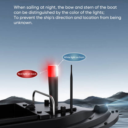 Lampe de navigation pour bateau amorceur T1, étanche IP67