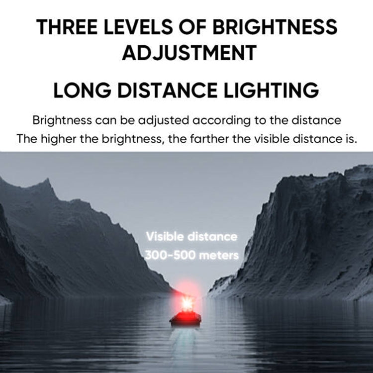 Lampe de navigation pour bateau amorceur T1, étanche IP67