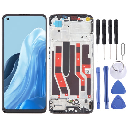 Original AMOLED LCD Screen Digitizer Full Assembly with Frame, For OPPO A78 4G CPH2565, For OPPO Reno8 Z 5G, For OPPO Reno8 4G, For OPPO Reno8 Lite 5G, For OPPO Reno8 5G, For OPPO F21 Pro 5G, For OPPO F21 Pro, For OPPO Reno7 Lite, For OPPO Reno7 4G    ...
