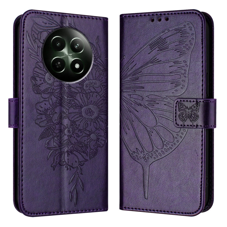 Embossed Butterfly Leather Phone Case, For Realme 12 5G Global, For Realme Note 50 4G Global / C51 4G, For Realme 12 Pro 5G / 12 Pro+ 5G Global, For Realme C67 4G Global, For Realme C67 5G India/Narzo 60x Global, For Realme 11 4G Global                ...