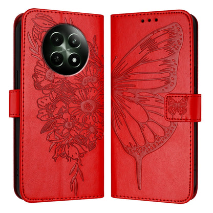 Embossed Butterfly Leather Phone Case, For Realme 12 5G Global, For Realme Note 50 4G Global / C51 4G, For Realme 12 Pro 5G / 12 Pro+ 5G Global, For Realme C67 4G Global, For Realme C67 5G India/Narzo 60x Global, For Realme 11 4G Global                ...