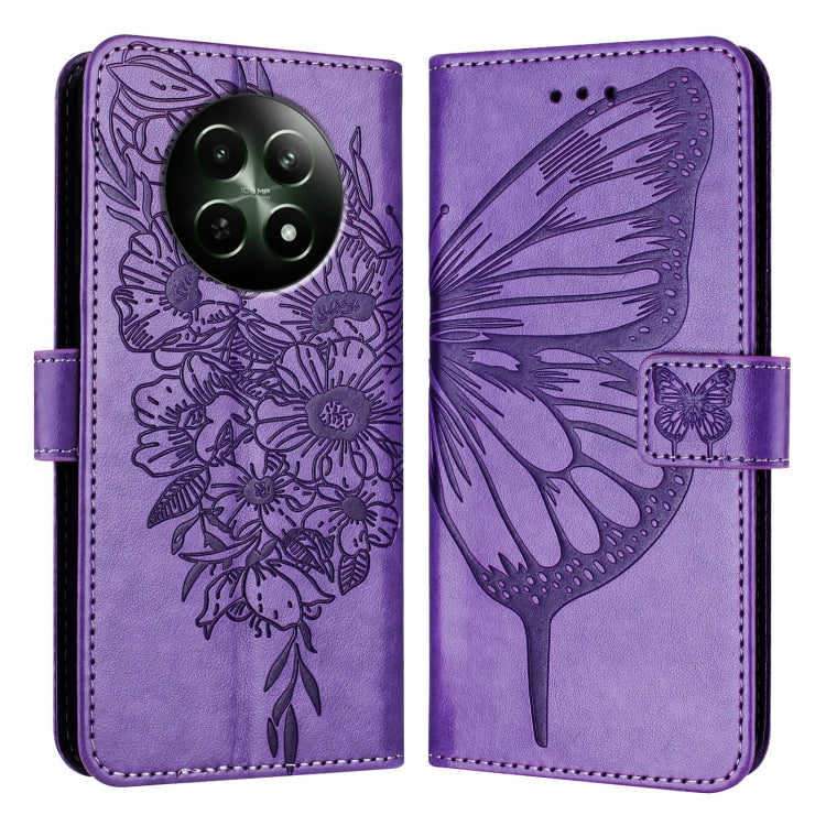 Embossed Butterfly Leather Phone Case, For Realme 12 5G Global, For Realme Note 50 4G Global / C51 4G, For Realme 12 Pro 5G / 12 Pro+ 5G Global, For Realme C67 4G Global, For Realme C67 5G India/Narzo 60x Global, For Realme 11 4G Global                ...
