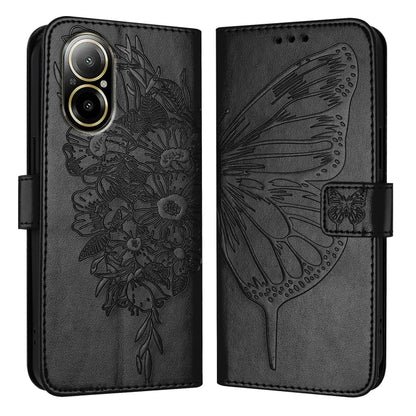 Embossed Butterfly Leather Phone Case, For Realme 12 5G Global, For Realme Note 50 4G Global / C51 4G, For Realme 12 Pro 5G / 12 Pro+ 5G Global, For Realme C67 4G Global, For Realme C67 5G India/Narzo 60x Global, For Realme 11 4G Global                ...