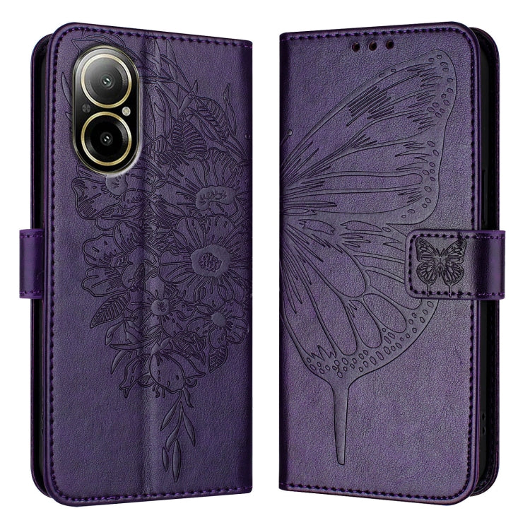 Embossed Butterfly Leather Phone Case, For Realme 12 5G Global, For Realme Note 50 4G Global / C51 4G, For Realme 12 Pro 5G / 12 Pro+ 5G Global, For Realme C67 4G Global, For Realme C67 5G India/Narzo 60x Global, For Realme 11 4G Global                ...